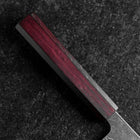 Gyuto 440C Nashiji Damas Manche Urushi Pourpre 210mm-[Musashi]-[Couteaux de cuisine japonais]