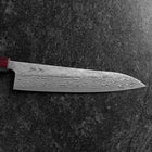 Gyuto 440C Nashiji Damas Manche Urushi Pourpre 210mm-[Musashi]-[Couteaux de cuisine japonais]
