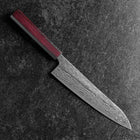 Gyuto 440C Nashiji Damas Manche Urushi Pourpre 210mm-[Musashi]-[Couteaux de cuisine japonais]