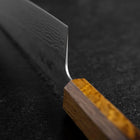 Gyuto 440C Nashiji Damas Manche Yaki Urushi 210mm-[Musashi]-[Couteaux de cuisine japonais]