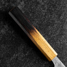 Gyuto 440C Nashiji Damas Manche Yaki Urushi 210mm-[Musashi]-[Couteaux de cuisine japonais]