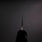 Gyuto 440C Nashiji Miroir Manche Urushi brûlé 180mm-[Musashi]-[Couteaux de cuisine japonais]