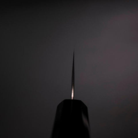 Gyuto 440C Nashiji Miroir Manche Urushi brûlé 180mm-[Musashi]-[Couteaux de cuisine japonais]