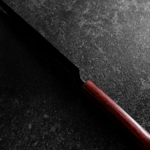 Gyuto 440C Poli Manche Occidental 190mm-[Musashi]-[Couteaux de cuisine japonais]