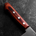 Gyuto 440C Poli Manche Occidental 190mm-[Musashi]-[Couteaux de cuisine japonais]