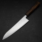 Gyuto AUS-10 Damas à Vague en Nickel Manche Sumi Urushi 210mm-[Musashi]-[Couteaux de cuisine japonais]
