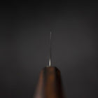 Gyuto AUS-10 Damas à Vague en Nickel Manche Sumi Urushi 210mm-[Musashi]-[Couteaux de cuisine japonais]