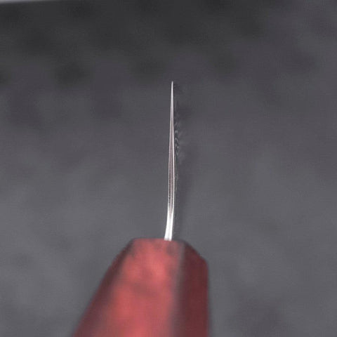 Gyuto AUS-10 Nashiji Damas Manche Urushi Pourpre 210mm-[Musashi]-[Couteaux de cuisine japonais]