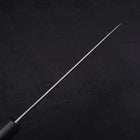 Gyuto AUS-10 Nickel en Vagues Damas Manche Océan Noir 180mm-[Musashi]-[Couteaux de cuisine japonais]