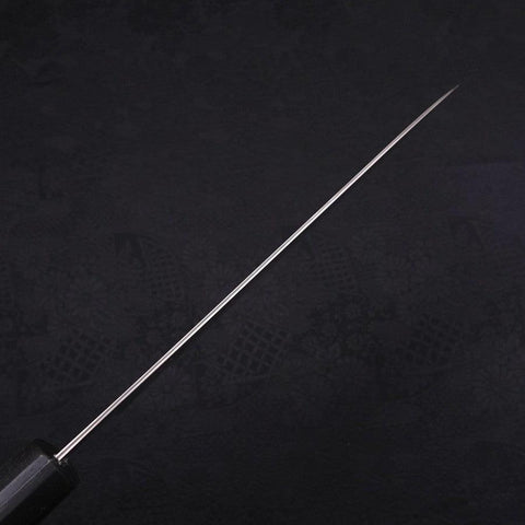 Gyuto AUS-10 Nickel en Vagues Damas Manche Océan Noir 180mm-[Musashi]-[Couteaux de cuisine japonais]