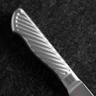 Gyuto AUS-10 Poli Manche Inoxydable 210mm-[Musashi]-[Couteaux de cuisine japonais]