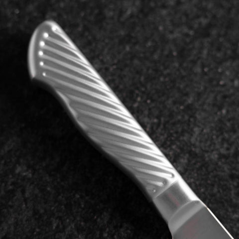Gyuto AUS-10 Poli Manche Inoxydable 210mm-[Musashi]-[Couteaux de cuisine japonais]