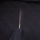 Gyuto AUS-10 Tsuchime Damas Manche Urushi Bleu Sombre 210mm-[Musashi]-[Couteaux de cuisine japonais]