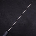 Gyuto AUS-10 Tsuchime Damas Manche Urushi Bleu Sombre 210mm-[Musashi]-[Couteaux de cuisine japonais]