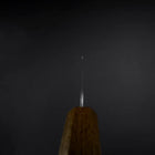 Gyuto AUS-10 Tsuchime Damas Manche Yaki Urushi 210mm-[Musashi]-[Couteaux de cuisine japonais]