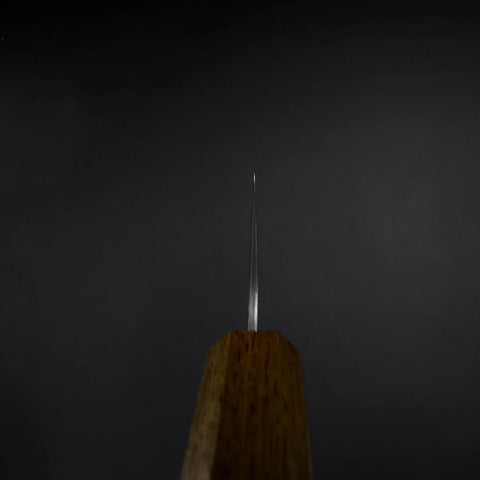 Gyuto AUS-10 Tsuchime Damas Manche Yaki Urushi 210mm-[Musashi]-[Couteaux de cuisine japonais]