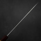 Gyuto AUS-10 Tsuchime Damas Manche Zelkova 240mm-[Musashi]-[Couteaux de cuisine japonais]