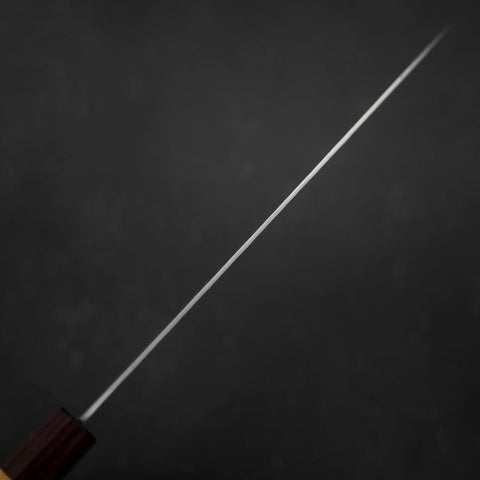 Gyuto AUS-10 Tsuchime Damas Manche Zelkova 240mm-[Musashi]-[Couteaux de cuisine japonais]