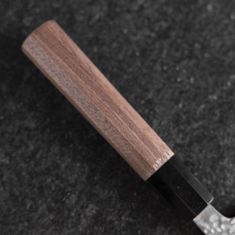 Gyuto AUS-10 Tsuchime Damas Manche en Noyer 210mm-[Musashi]-[Couteaux de cuisine japonais]