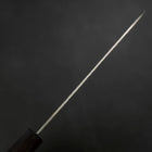 Gyuto AUS-10 Tsuchime Damas Manche en Noyer et Bois de Rose 180mm-[Musashi]-[Couteaux de cuisine japonais]