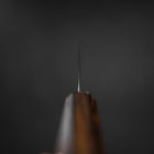 Gyuto AUS-10 Wave Nickel Damas Manche Sumi Urushi 180mm-[Musashi]-[Couteaux de cuisine japonais]