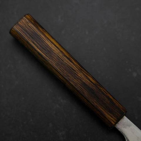 Gyuto AUS-10 Wave Nickel Damas Manche Sumi Urushi 180mm-[Musashi]-[Couteaux de cuisine japonais]