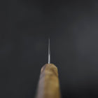 Gyuto AUS-8 Nashiji Manche en Olivier 150mm-[Musashi]-[Couteaux de cuisine japonais]