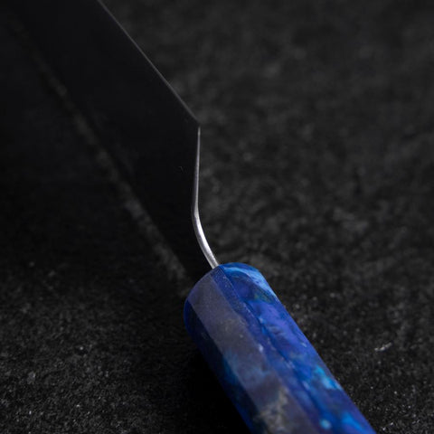 Gyuto AUS-8 Polie Manche Océan Bleu 210mm-[Musashi]-[Couteaux de cuisine japonais]
