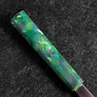Gyuto AUS-8 Polie Manche Océan Vert 210mm-[Musashi]-[Couteaux de cuisine japonais]