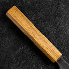 Gyuto AUS-8 Polie Manche en Chêne 210mm-[Musashi]-[Couteaux de cuisine japonais]