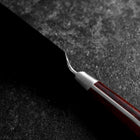 Gyuto AUS-8 Tsuchime Manche Occidental en Acajou 210mm-[Musashi]-[Couteaux de cuisine japonais]