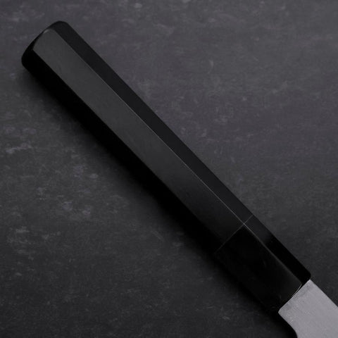 Gyuto Blue Steel #1 Kasumi Manche en Buffle et Ébène 240mm-[Musashi]-[Couteaux de cuisine japonais]