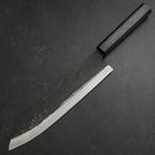 Gyuto Blue Steel #1 Kurouchi Manche Urushi Bleu Sombre 240mm-[Musashi]-[Couteaux de cuisine japonais]