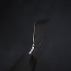 Gyuto Blue Steel #1 Suminagashi Manche en Buffle et Ébène 240mm-[Musashi]-[Couteaux de cuisine japonais]
