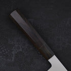 Gyuto Blue Steel #1 Suminagashi Manche en Buffle et Ébène 240mm-[Musashi]-[Couteaux de cuisine japonais]
