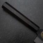 Gyuto Blue Steel #2 Kurouchi Chokin Dragon Manche en Buffle et Ébène 210mm (Asamura)-[Musashi]-[Couteaux de cuisine japonais]