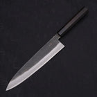 Gyuto Blue Steel #2 Kurouchi Chokin Dragon Manche en Buffle et Ébène 240mm-[Musashi]-[Couteaux de cuisine japonais]