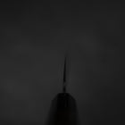 Gyuto Blue Steel #2 Kurouchi Chokin Grue Manche en Buffle et Ébène 210mm-[Musashi]-[Couteaux de cuisine japonais]