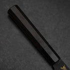 Gyuto Blue Steel #2 Kurouchi Chokin Hannya Manche en Buffle et Ébène 210mm-[Musashi]-[Couteaux de cuisine japonais]