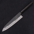 Gyuto Blue Steel #2 Kurouchi Chokin Serpent-Sakura Manche en Buffle et Ébène 210mm-[Musashi]-[Couteaux de cuisine japonais]