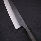 Gyuto Blue Steel #2 Kurouchi Damas Manche en Buffle et Ébène 180mm-[Musashi]-[Couteaux de cuisine japonais]