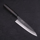 Gyuto Blue Steel #2 Kurouchi Damas Manche en Buffle et Ébène 180mm-[Musashi]-[Couteaux de cuisine japonais]