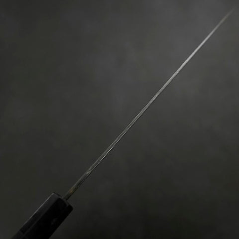 Gyuto Blue Steel #2 Kurouchi Manche en Buffle et Ébène 210mm-[Musashi]-[Couteaux de cuisine japonais]