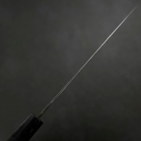 Gyuto Blue Steel #2 Kurouchi Manche en Buffle et Ébène 210mm-[Musashi]-[Couteaux de cuisine japonais]
