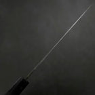 Gyuto Blue Steel #2 Kurouchi Manche en Buffle et Ébène 210mm-[Musashi]-[Couteaux de cuisine japonais]