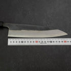 Gyuto Blue Steel #2 Kurouchi Manche en Buffle et Ébène 210mm-[Musashi]-[Couteaux de cuisine japonais]