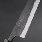 Gyuto Blue Steel #2 Kurouchi Manche en Ébène 210mm-[Musashi]-[Couteaux de cuisine japonais]