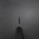 Gyuto Blue Steel #2 Kurouchi Manche en Ébène 210mm-[Musashi]-[Couteaux de cuisine japonais]