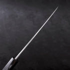 Gyuto Blue Steel #2 Kurouchi Revêtement Inox Chokin Dragon Manche en Buffle et Ébène 180mm-[Musashi]-[Couteaux de cuisine japonais]