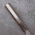 Gyuto Blue Steel #2 Kurouchi Revêtement Inox Chokin Dragon Manche en Buffle et Ébène 180mm-[Musashi]-[Couteaux de cuisine japonais]